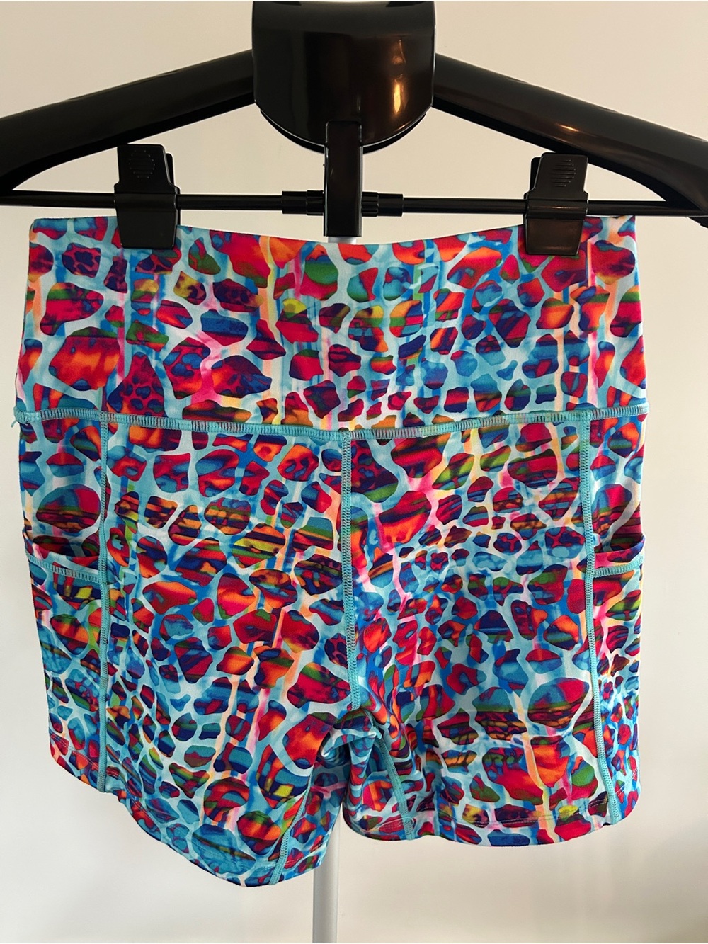 Constantly Varied Gear Women’s Bright Multi-Color Athletic Shorts - Picture 2 of 3